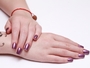 Plum Perfect French False Nails